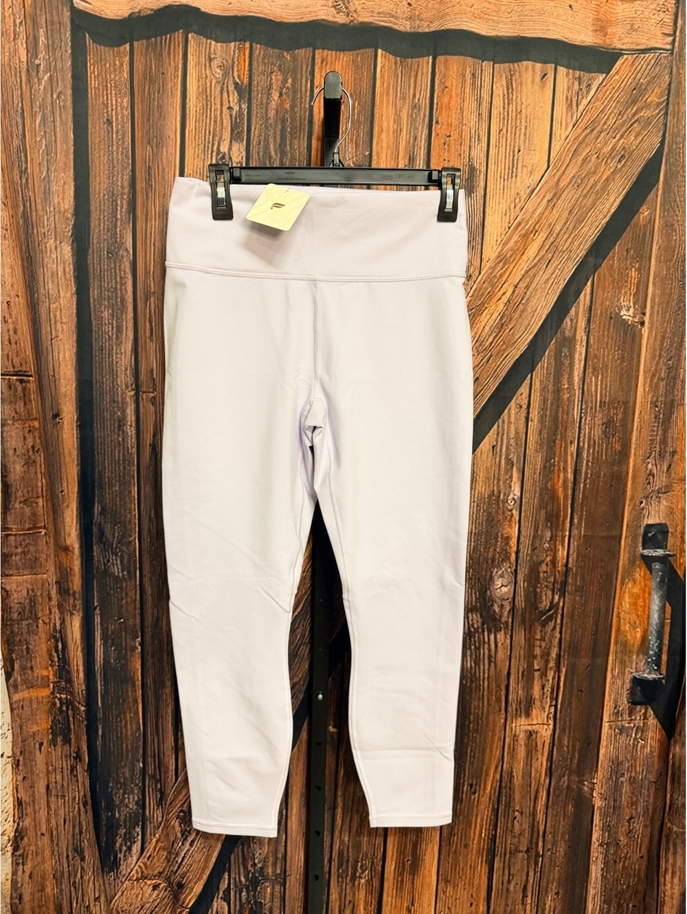 Fabletics Define High-Waisted 7/8 Leggings Lilac Lily Size L/10